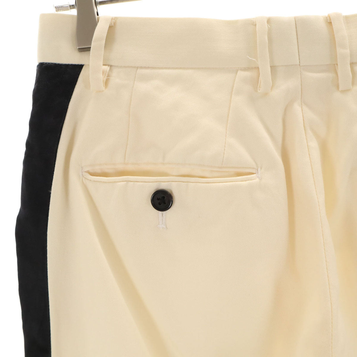 Thee Hysteric XXX ジィヒステリックトリプルエックス 日本製 ライン パンツ S アイボリー メンズ