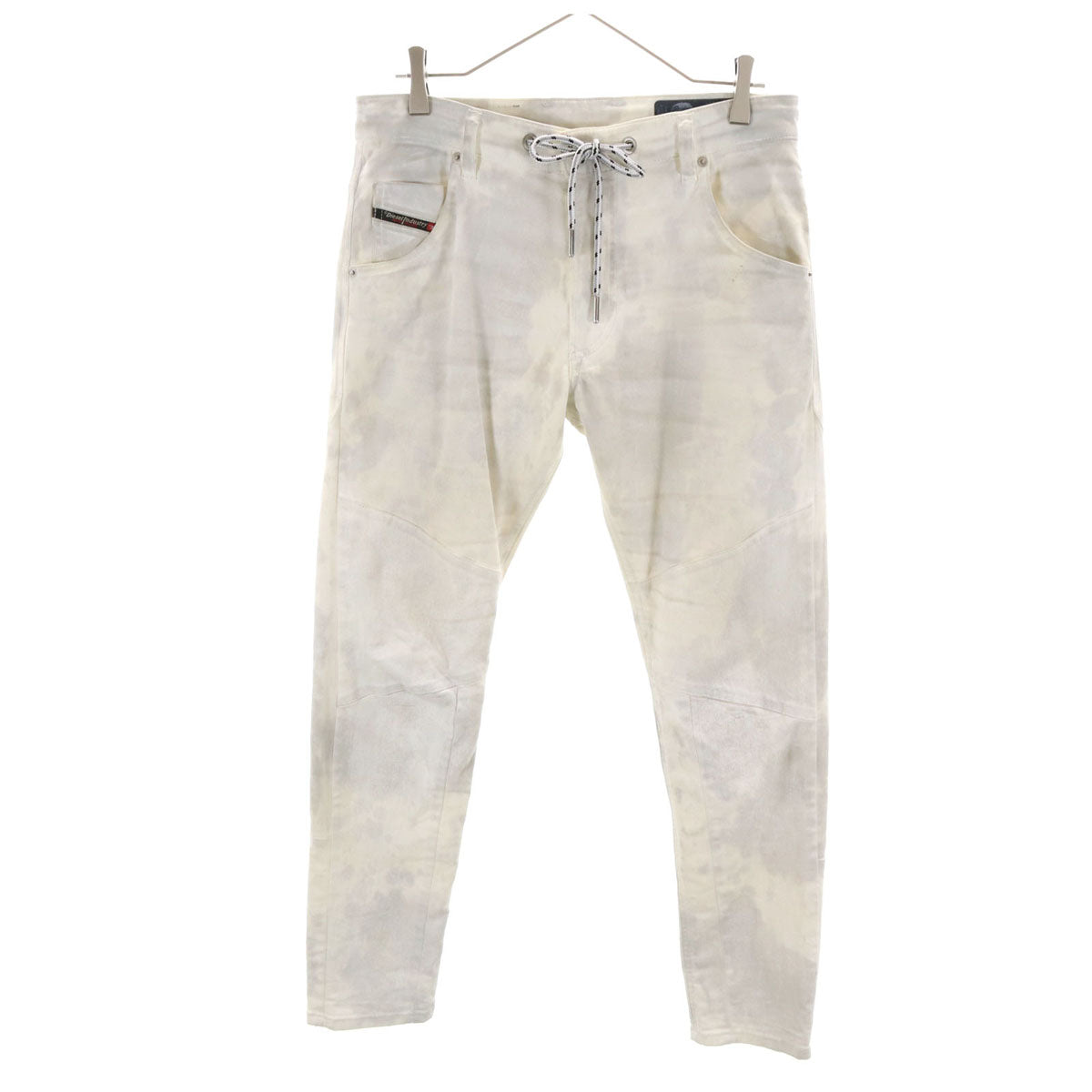 DIESEL ディーゼル ジョグ デニムパンツ W28 ホワイト系 ジーンズ ストレッチ メンズ