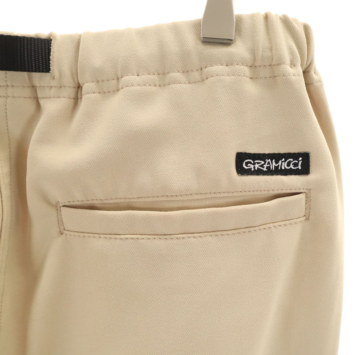Gramicci グラミチ 417 EDIFICE フォーワンセブンエディフィス別注 テーパードパンツ S ベージュ ストレッチ クライミング メンズ