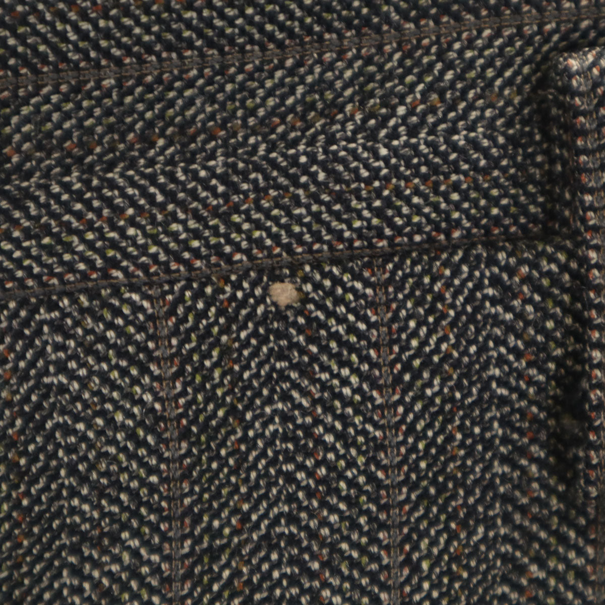 ヴィンテージ ストライプ柄 スラックスパンツ グレー系 メンズ