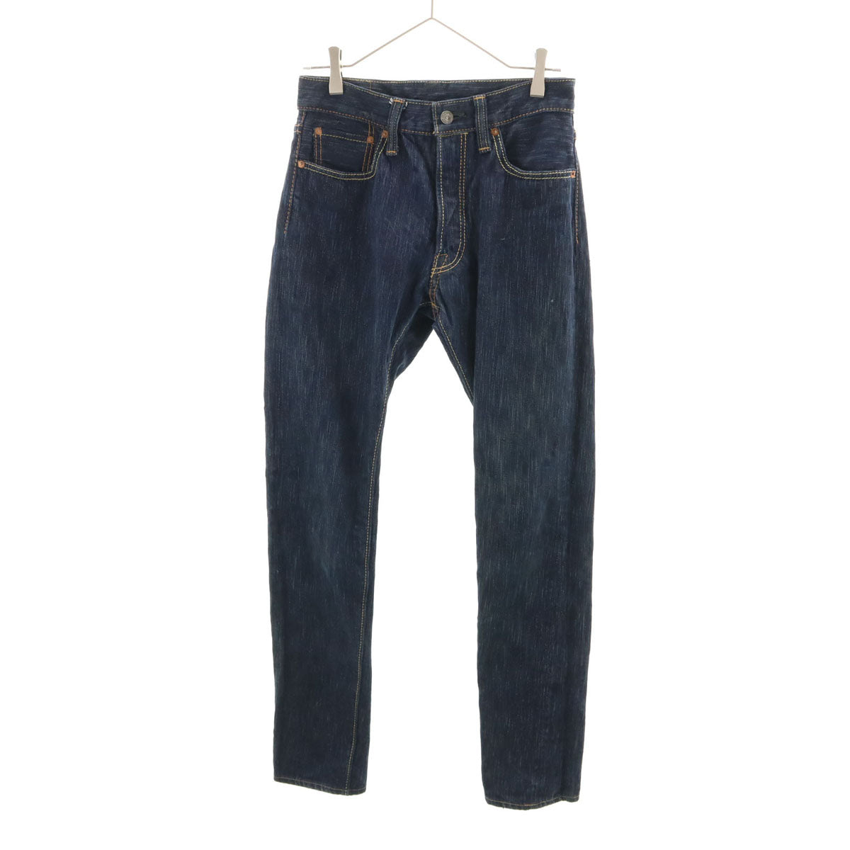 pure blue japan ピュアブルージャパン 日本製 デニムパンツ W30 ネイビー 正藍屋 ジーンズ ボタンフライ メンズ