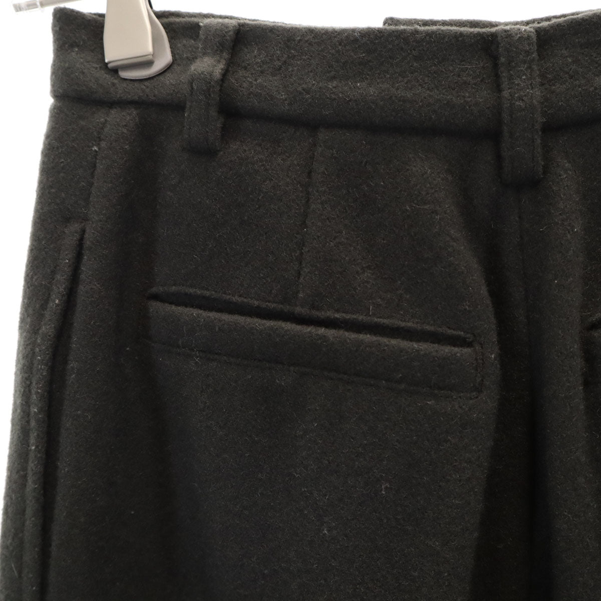 douce harmonie ドゥスハルモニ 日本製 ウールパンツ 34 グレー系 レディース