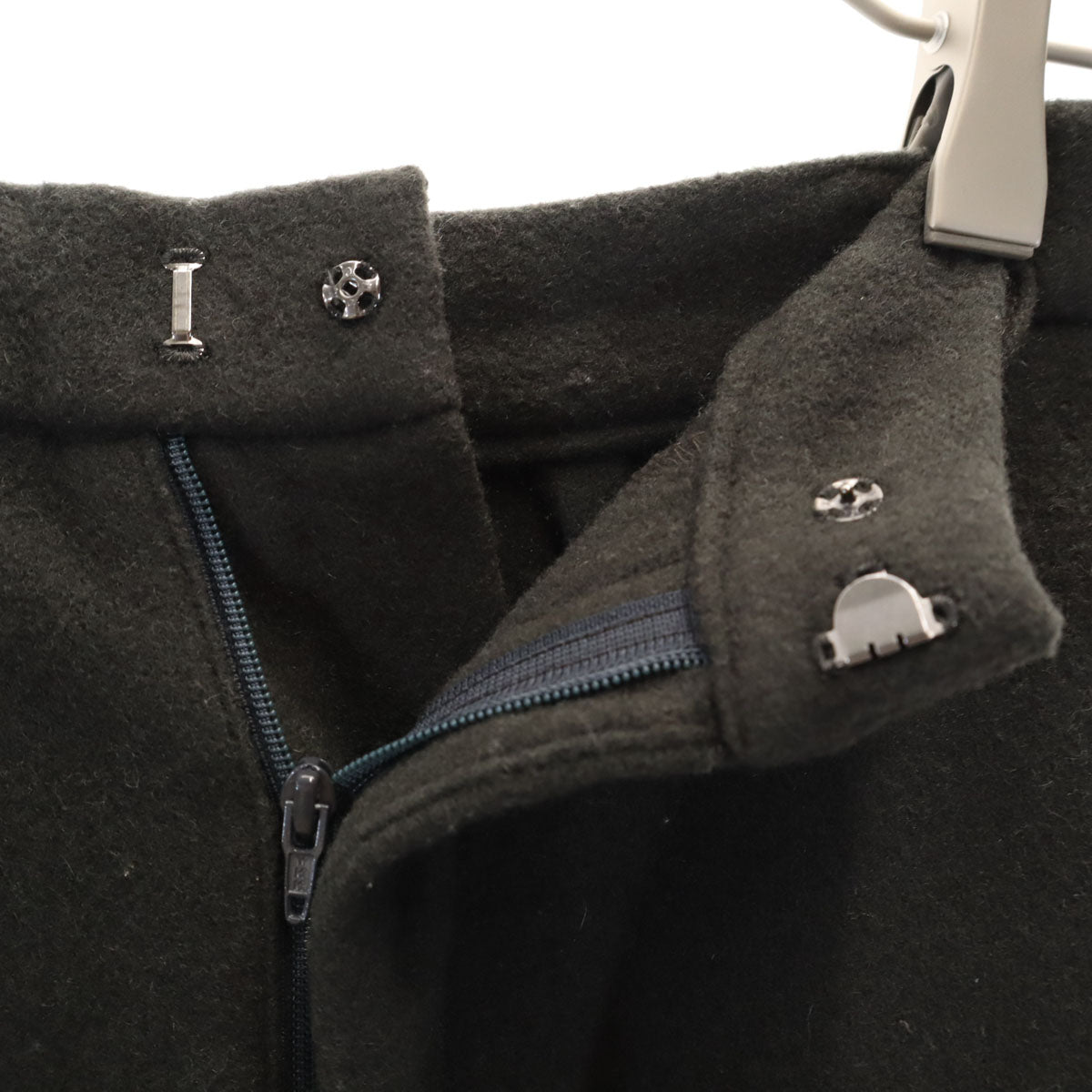 douce harmonie ドゥスハルモニ 日本製 ウールパンツ 34 グレー系 レディース