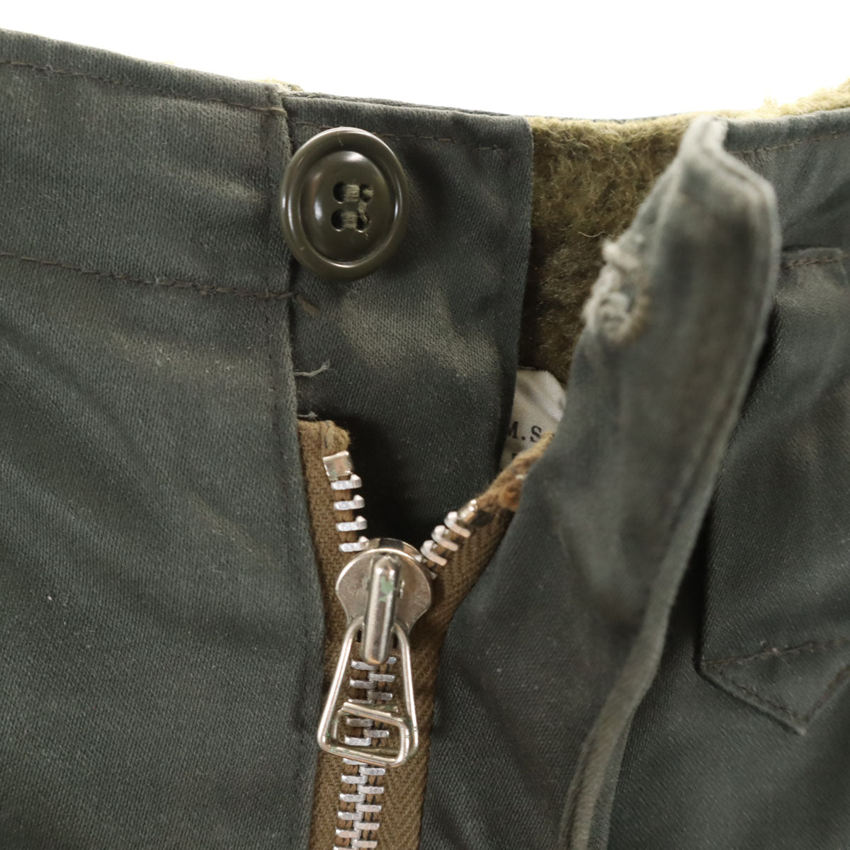 カーゴパンツ W36 カーキ 裏ボア トラウザーズ メンズ