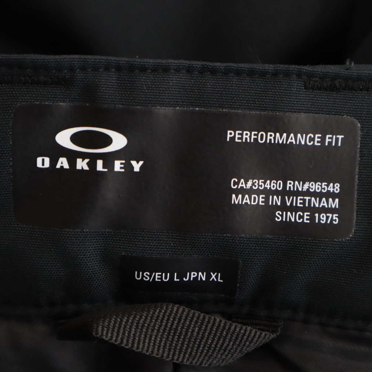 OAKLEY オークリー 未使用 スノーボード パンツ L ブラック スキー タグ付き メンズ