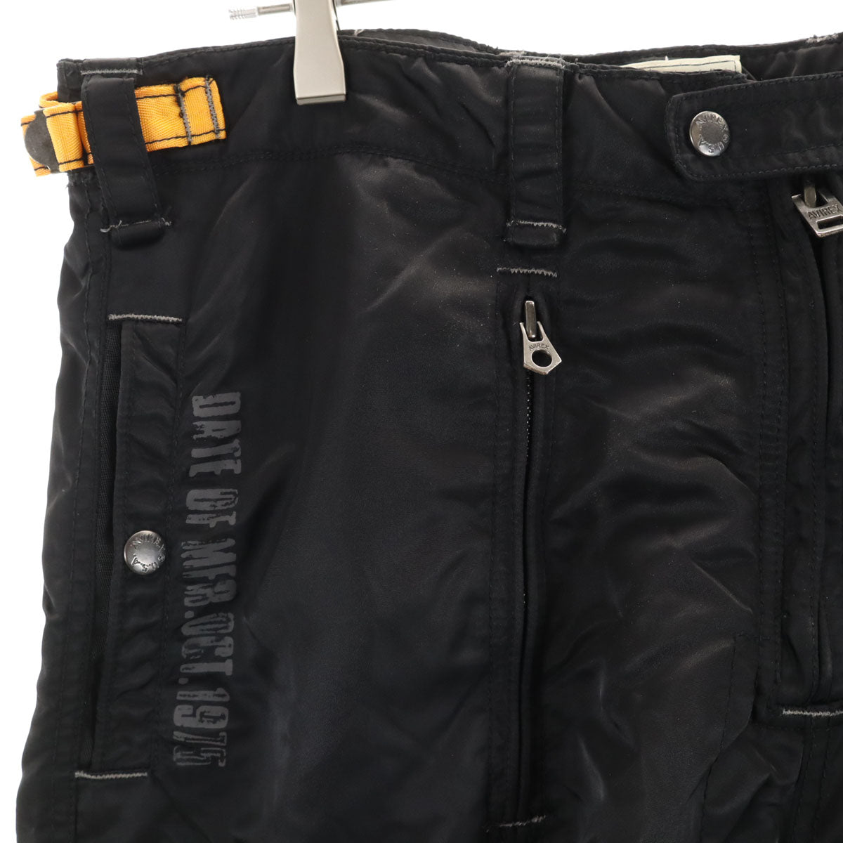 AVIREX アビレックス パラシュート パンツ XL ブラック LTD メンズ