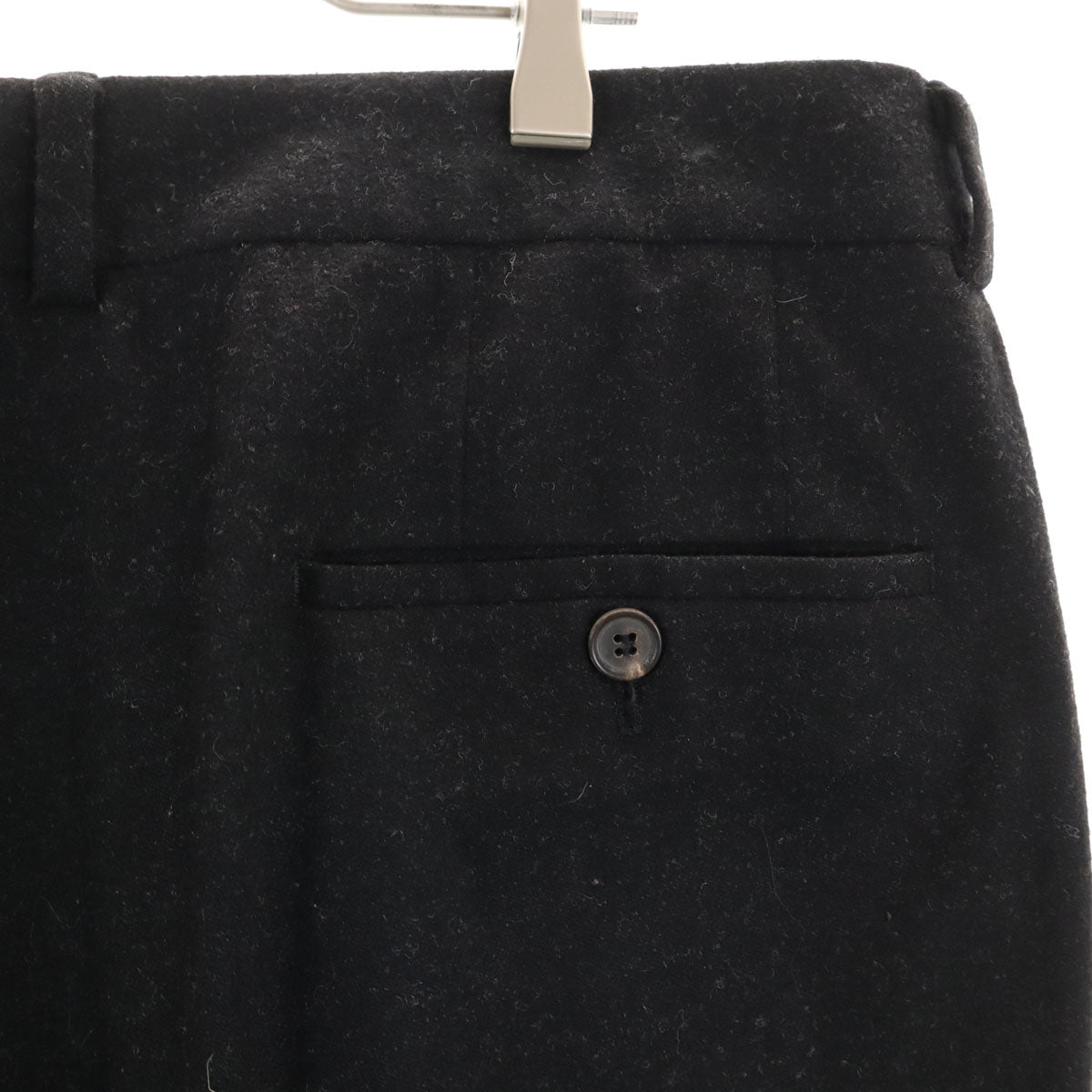 HUGO BOSS ヒューゴボス ウールブレンド スラックスパンツ 58 ブラック ビックサイズ メンズ