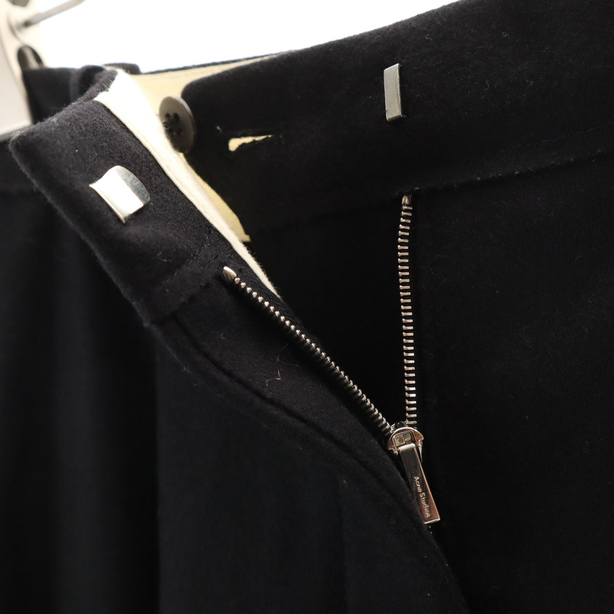 ACNE STUDIOS アクネストゥディオズ スラックスパンツ 36 ブラック レディース