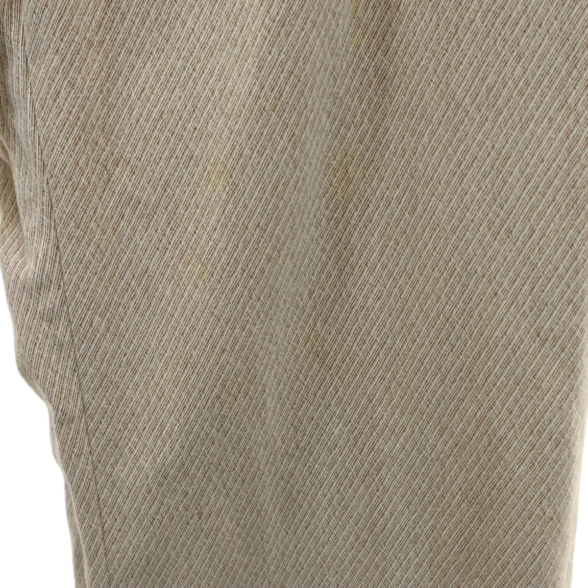 70s ヴィンテージ スラックスパンツ ベージュ TALONジップ メンズ