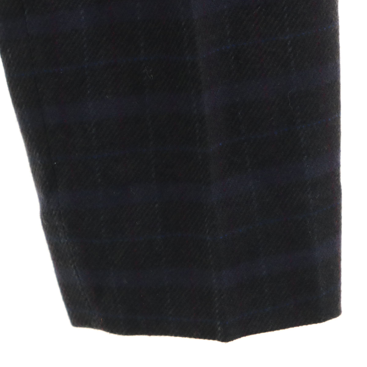 Christian Dior MONSIEUR クリスチャンディオール ムッシュ 90s オールド チェック ウールパンツ 76 ネイビー系 メンズ