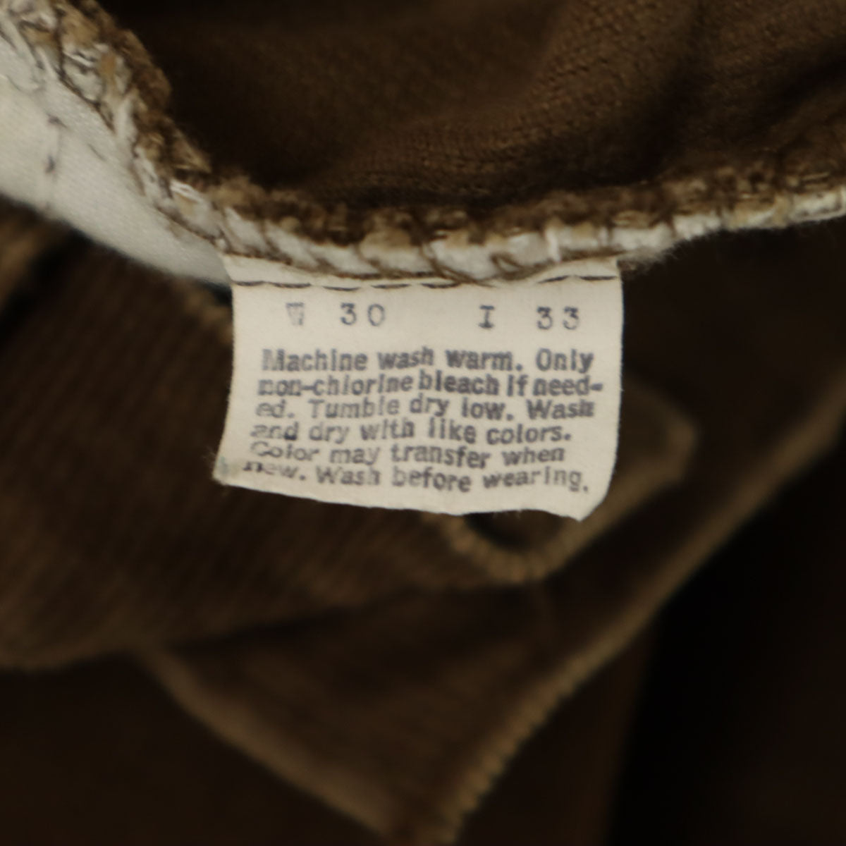 Levi's リーバイス 80s USA製 ヴィンテージ コーデュロイパンツ w30 ブラウン メンズ