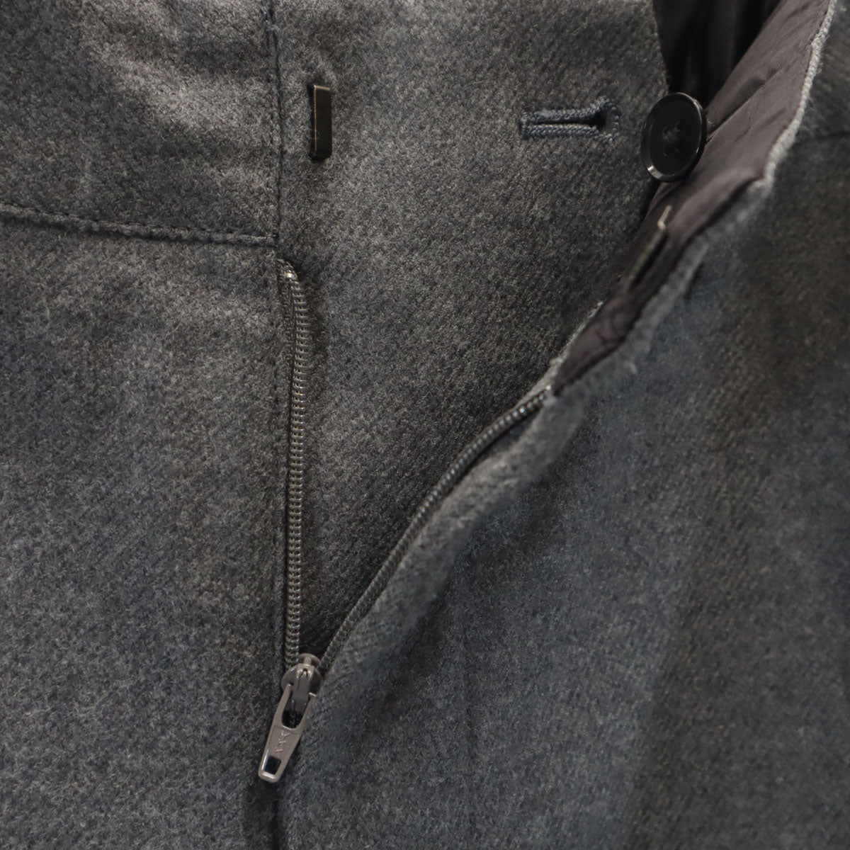 KNOTT ノット 日本製 ウールパンツ 1 グレー トゥモローランド メンズ