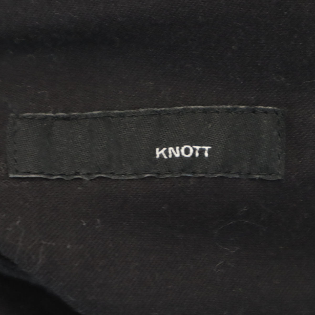 KNOTT ノット 日本製 ウールパンツ 1 グレー トゥモローランド メンズ