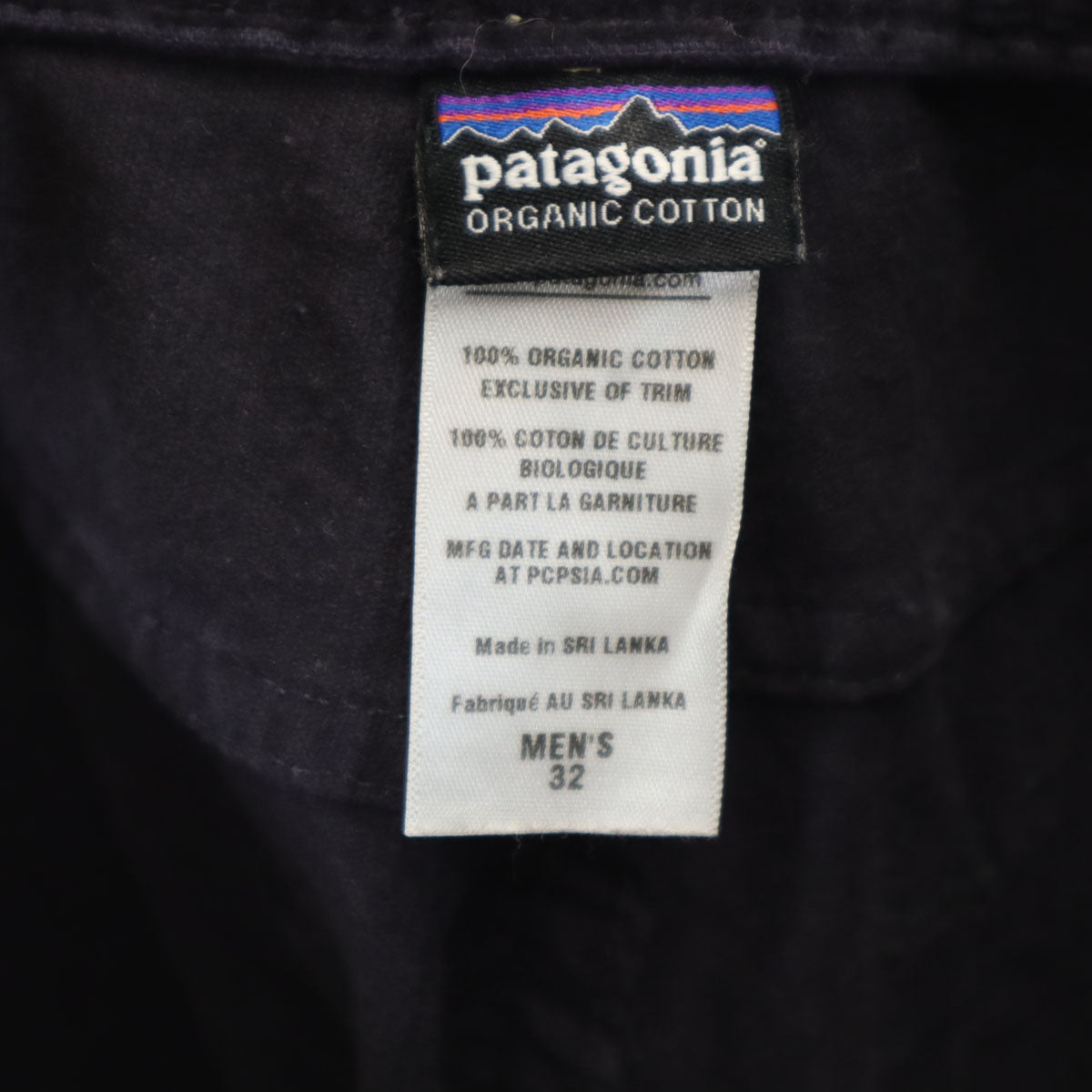 patagonia パタゴニア コーデュロイパンツ W32 ネイビー 58216FA13 アウトドア メンズ