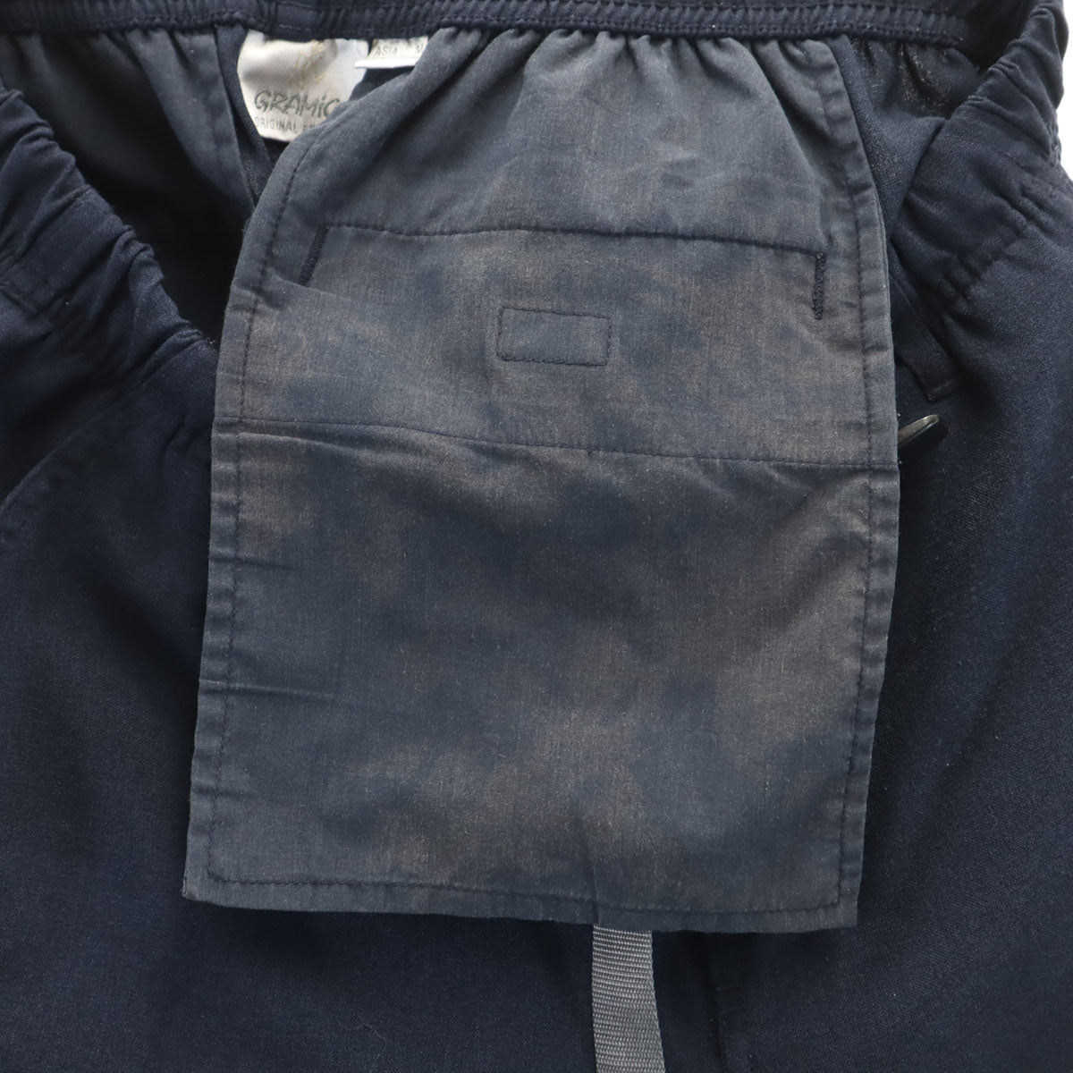 Gramicci グラミチ OSHMAN´S オッシュマンズ別注 トロピカル ストレッチ テーパードパンツ M ネイビー アウトドア メンズ