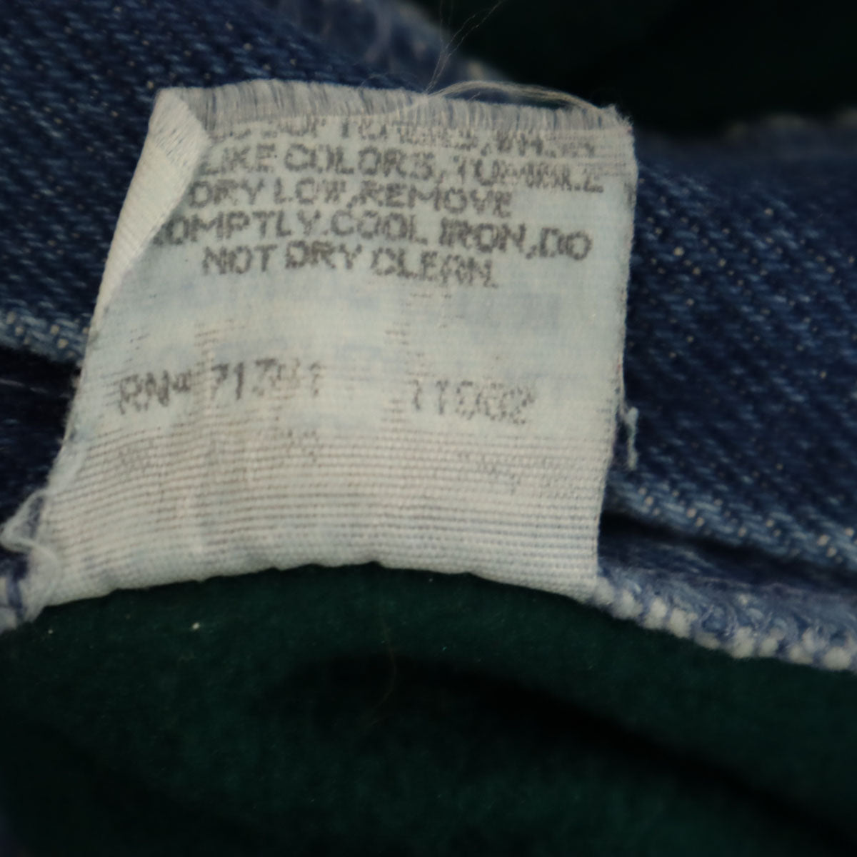 L.L.Bean エルエルビーン 80s 90s オールド テーパードデニムパンツ ウォッシュブルー ジーンズ 裏起毛 アウトドア メンズ