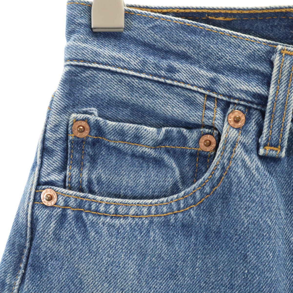 Levi's リーバイス 90s 501 USA製 オールド ストレートデニムパンツ W29 ウォッシュブルー ジーンズ メンズ