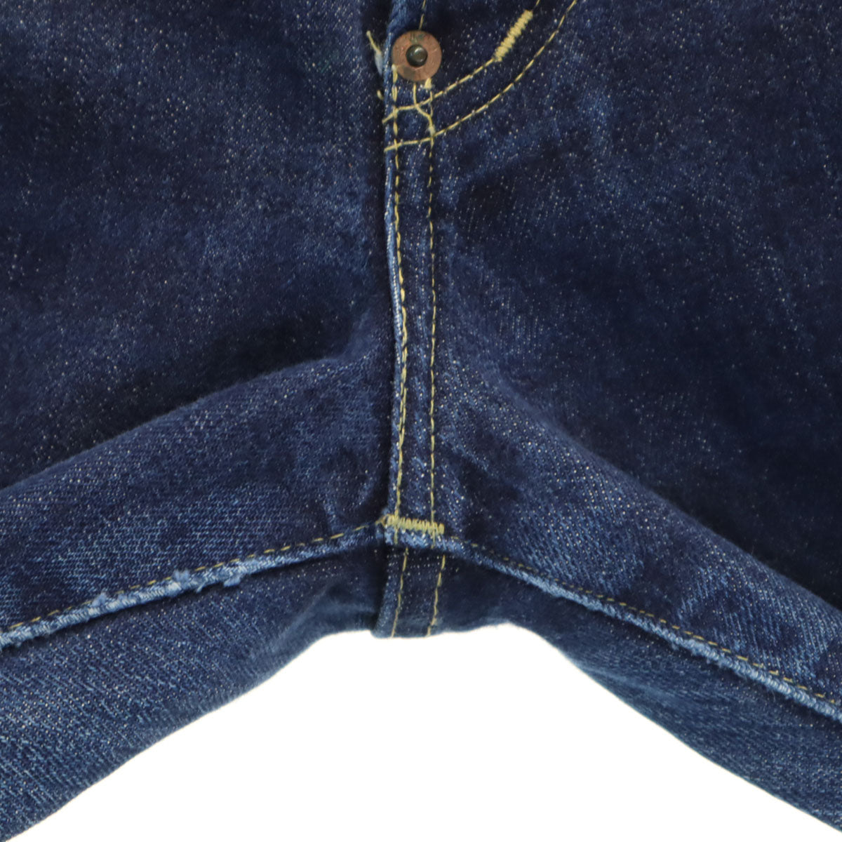 Levi's リーバイス 90s 702 日本製 赤耳 ビッグE オールド ストレートデニムパンツ W29 インディゴ ジーンズ 隠しリベット セルビッチ シンチバック メンズ