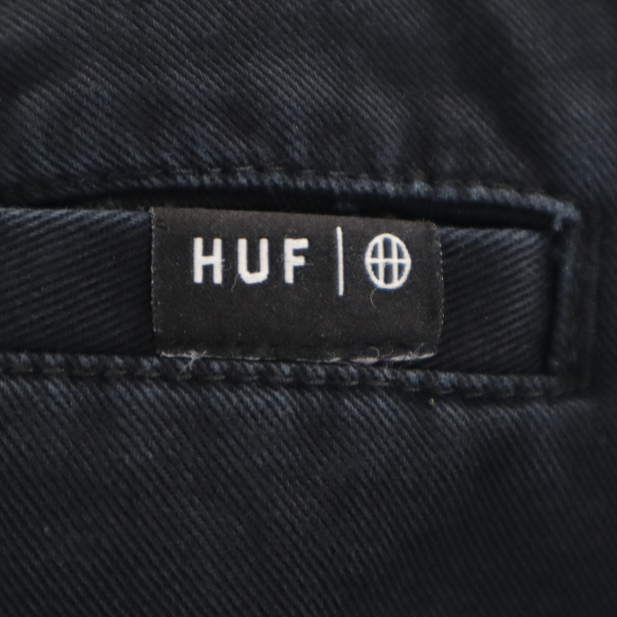 HUF ハフ パンツ w30 ブラック メンズ