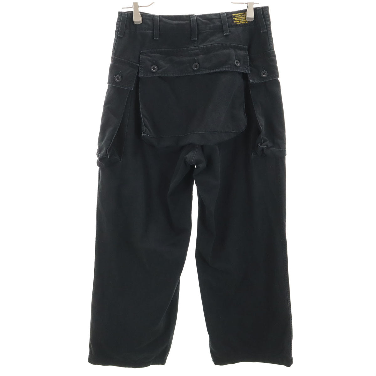 schott ショット 日本製 カーゴパンツ S ブラック メンズ