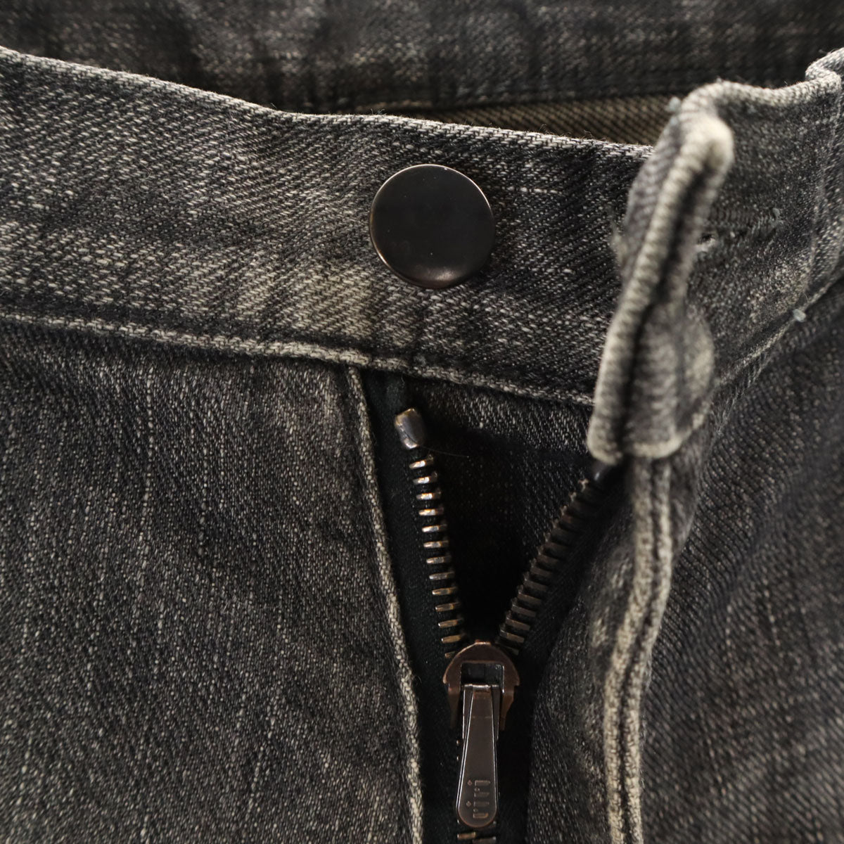 NUMBER (N)INE TAKAHIRO MIYASHITA ナンバーナイン タカヒロミヤシタ 0 5 日本製 NIGHT CRAWLER ダメージリペア加工 デニムパンツ 4 グレー系 ジーンズ RIRIジップ ハート涙 メンズ