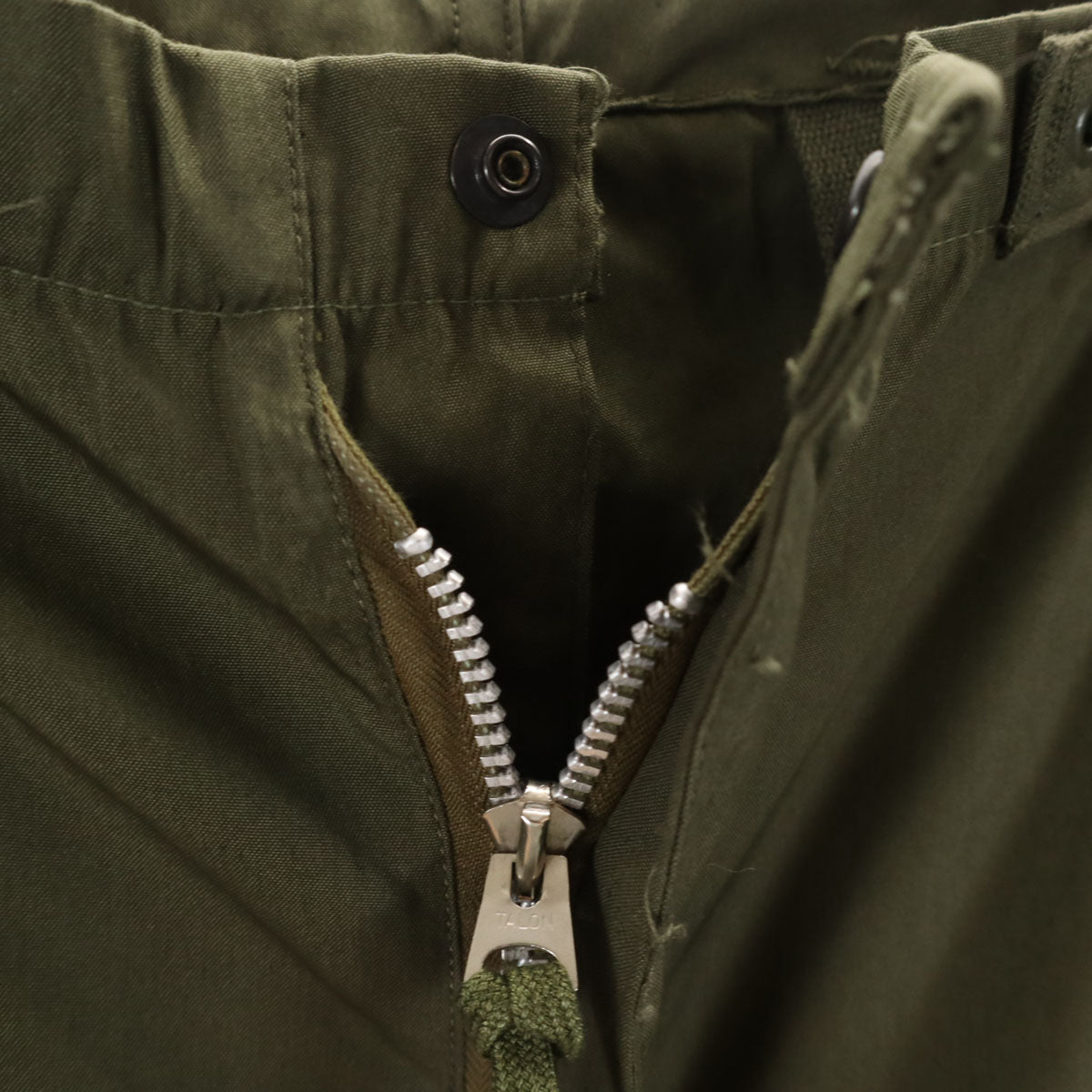 US ARMY アメリカ軍 M51 カーゴ オーバー カーゴパンツ M カーキ TALONジップ メンズ