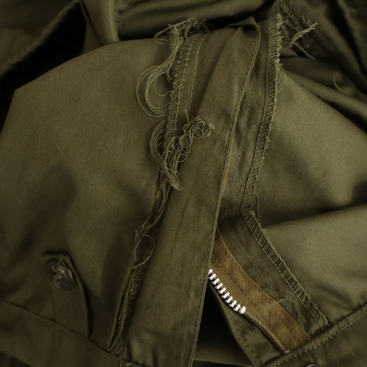 US ARMY アメリカ軍 M51 カーゴ オーバー カーゴパンツ M カーキ TALONジップ メンズ