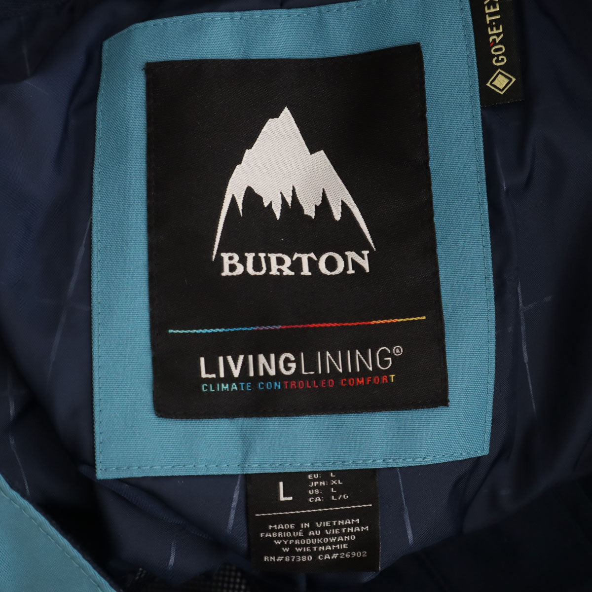 BURTON バートン スノーボード GORE-TEX パンツ XL ブルー系 メンズ