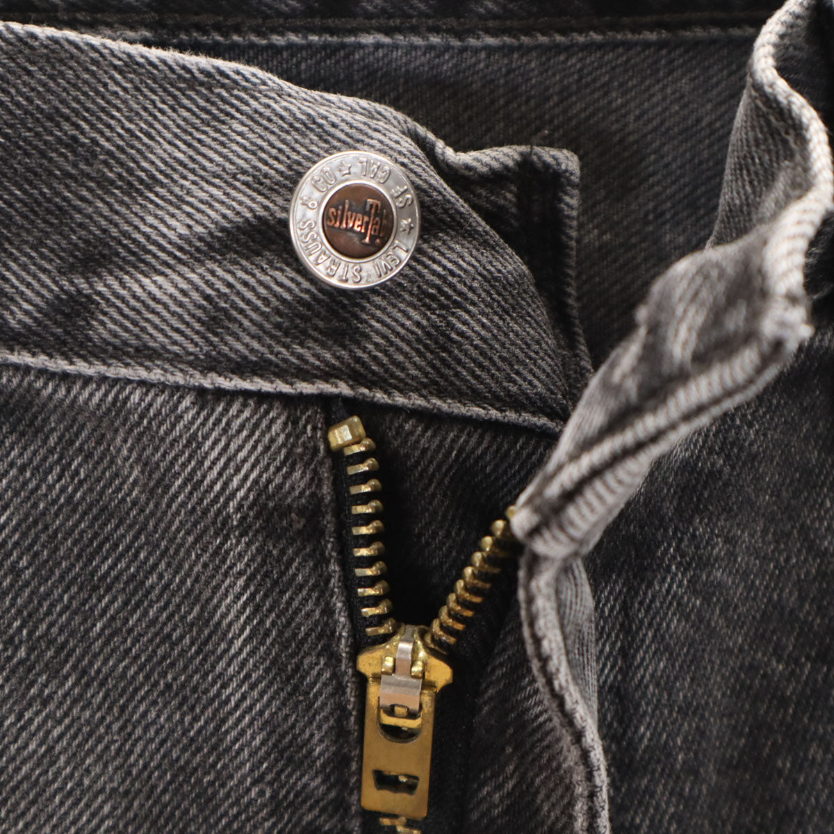 Levi's リーバイス シルバータブ デニムパンツ W30 ブラック系 ジーンズ メンズ