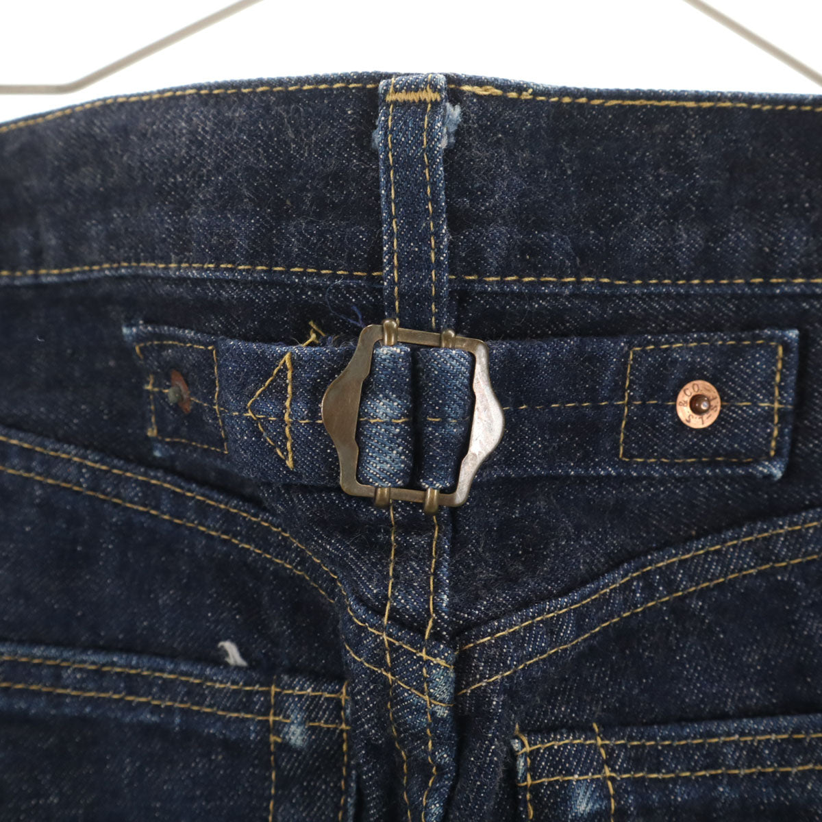 Levi's リーバイス 90s 702 日本製 ビッグE 赤耳 オールド ストレートデニムパンツ W28 インディゴ ジーンズ 隠しリベット セルビッチ シンチバック メンズ