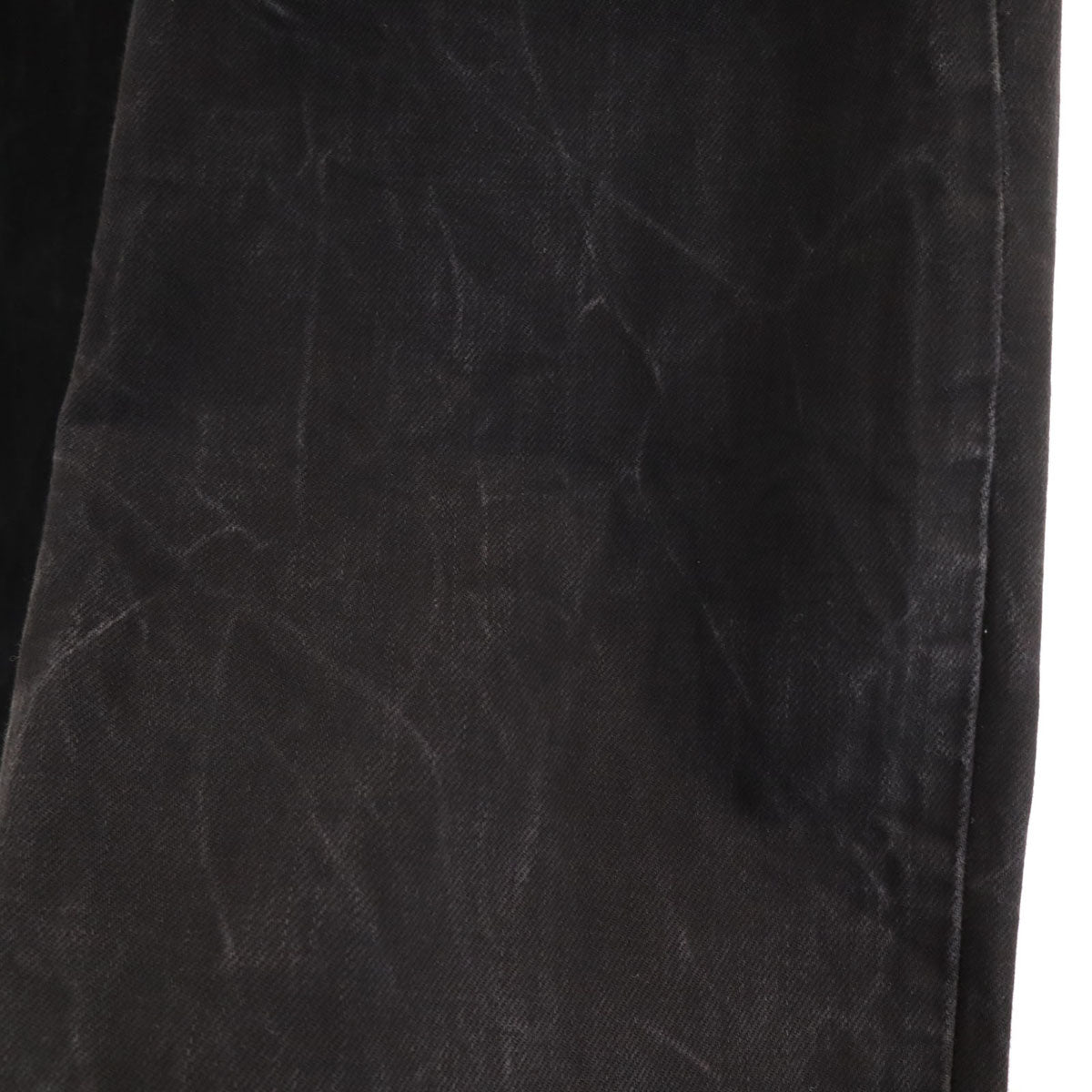 MM6 Maison Margiela エムエムシックス メゾンマルジェラ イタリア製 ハイウエスト デニムパンツ 36 ブラック ボタンフライ レディース