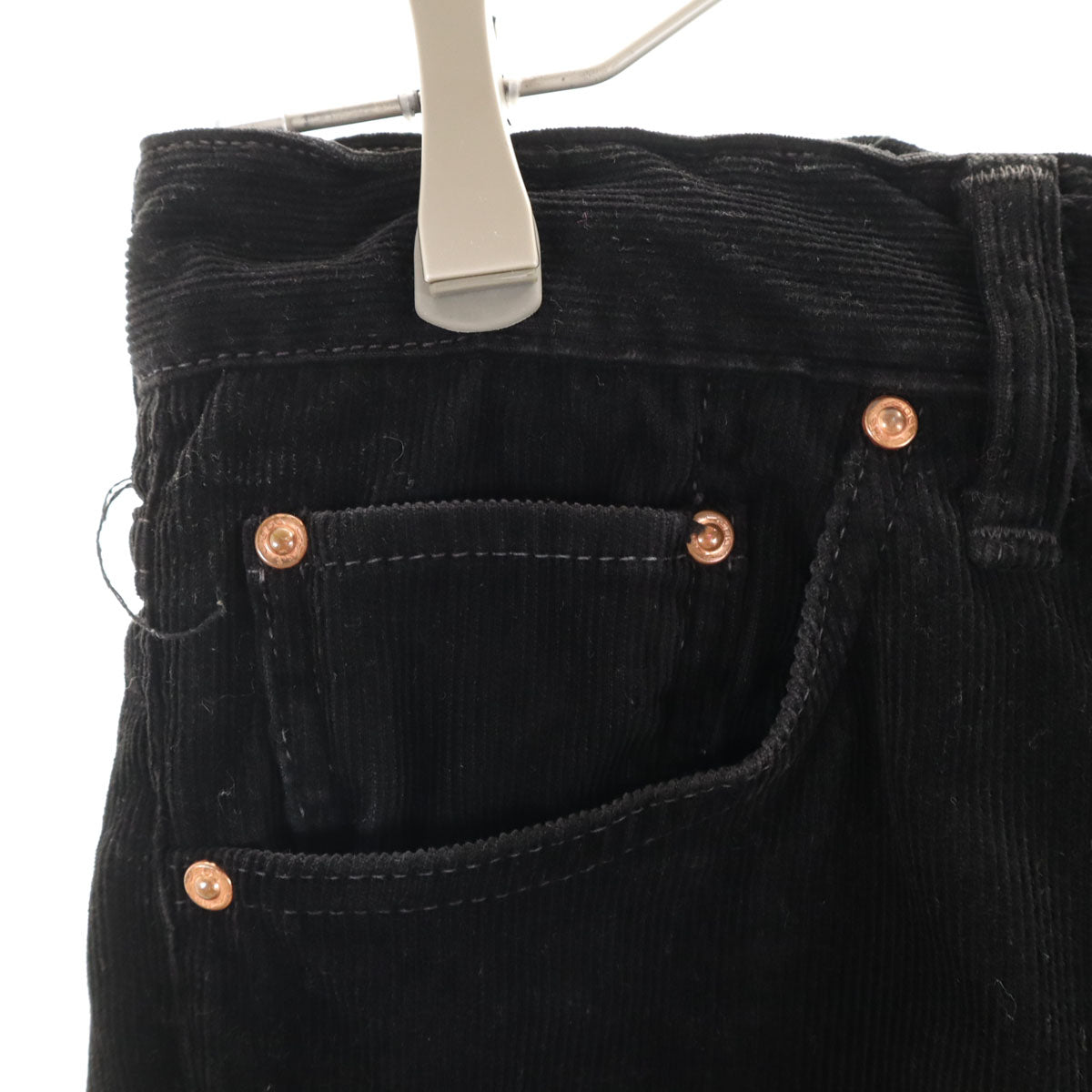 REAL McCOY リアルマッコイ 600R-415Z コーデュロイパンツ W31 ブラック メンズ