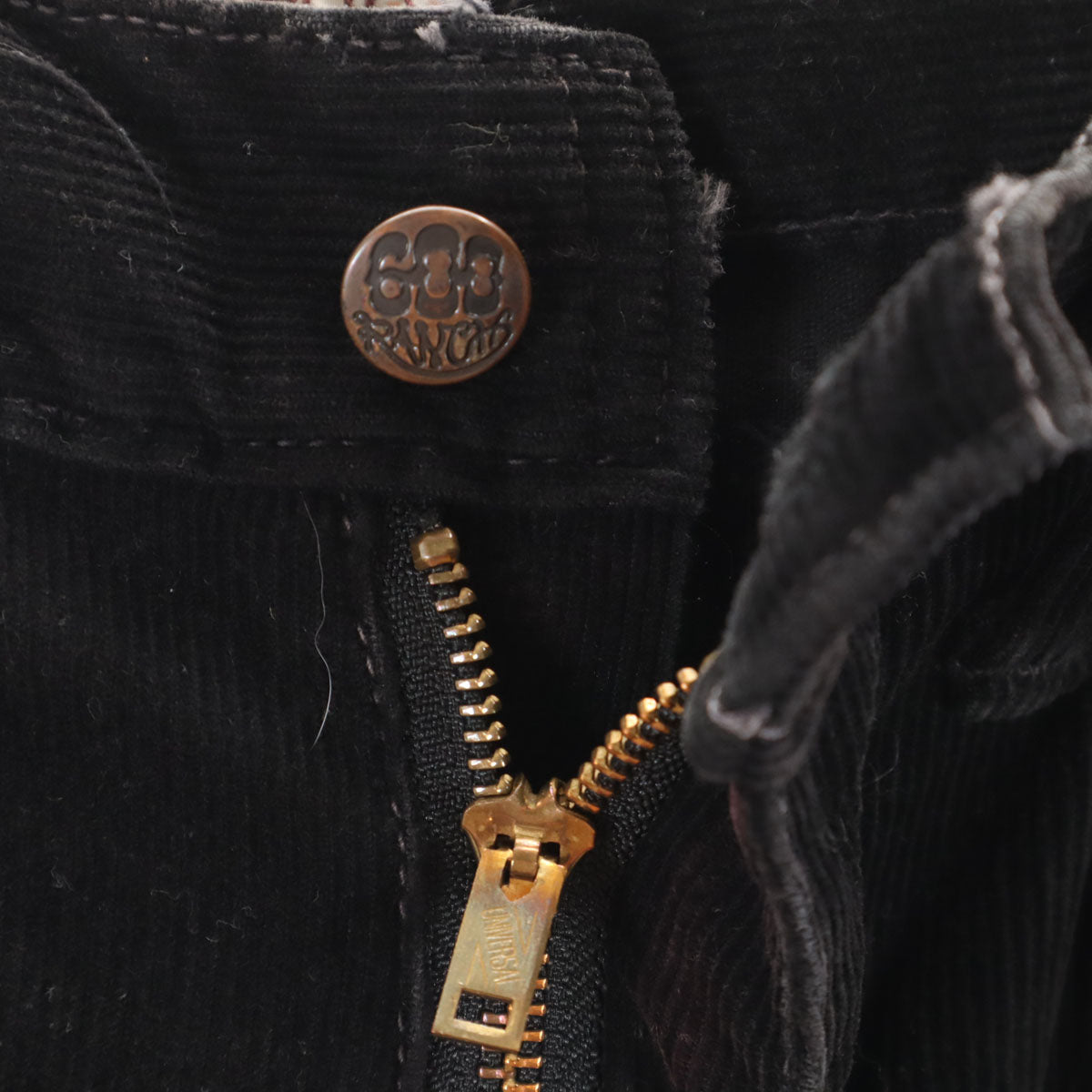 REAL McCOY リアルマッコイ 600R-415Z コーデュロイパンツ W31 ブラック メンズ