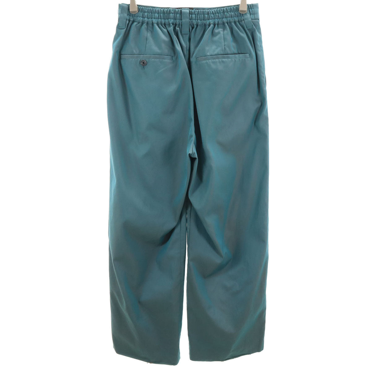 MAISON SPECIAL メゾンスペシャル スビンコットン ワイドパンツ 1 青緑系 ユニセックス メンズ