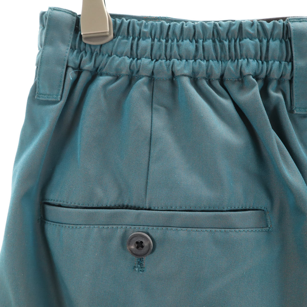 MAISON SPECIAL メゾンスペシャル スビンコットン ワイドパンツ 1 青緑系 ユニセックス メンズ