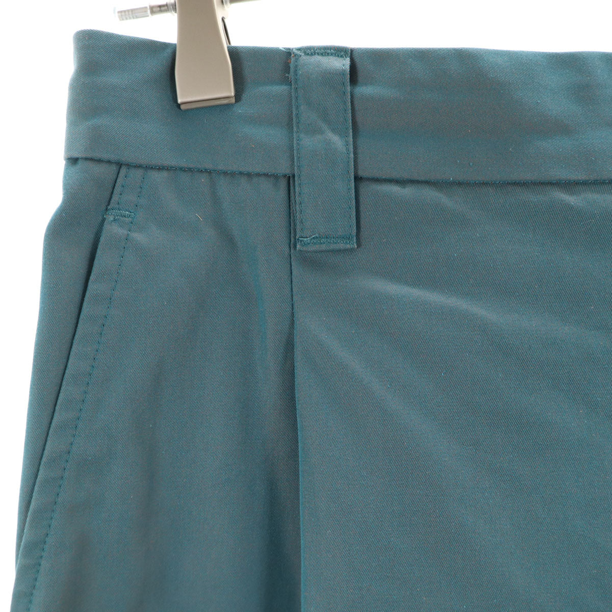 MAISON SPECIAL メゾンスペシャル スビンコットン ワイドパンツ 1 青緑系 ユニセックス メンズ