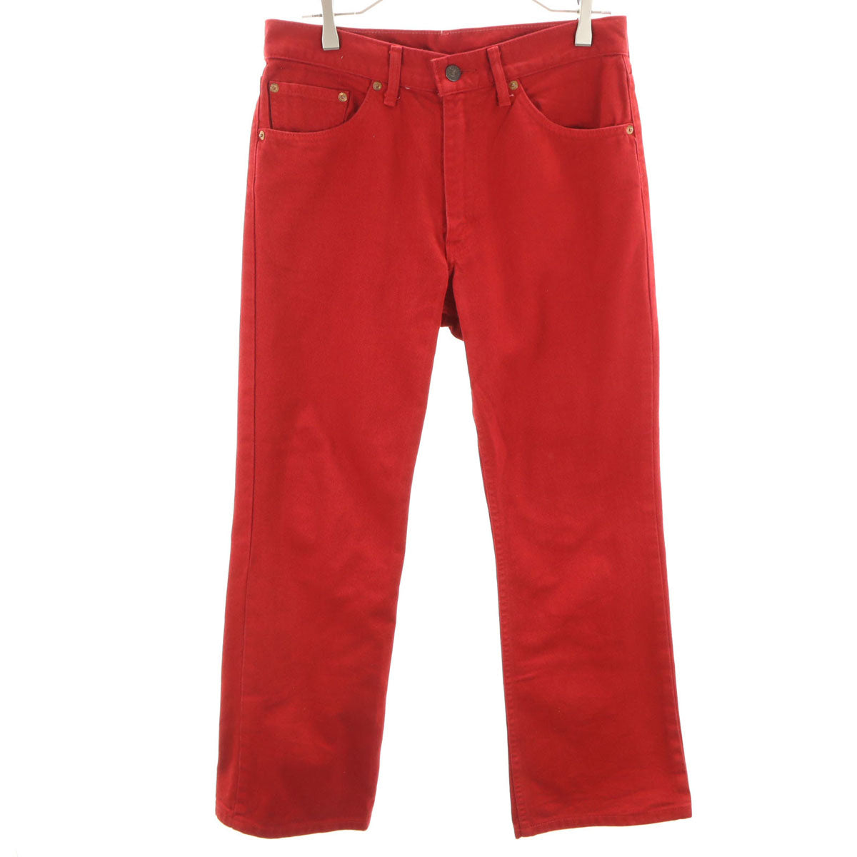 Levi's リーバイス 90s 517 日本製 オールド ブーツカットパンツ W32 レッド メンズ