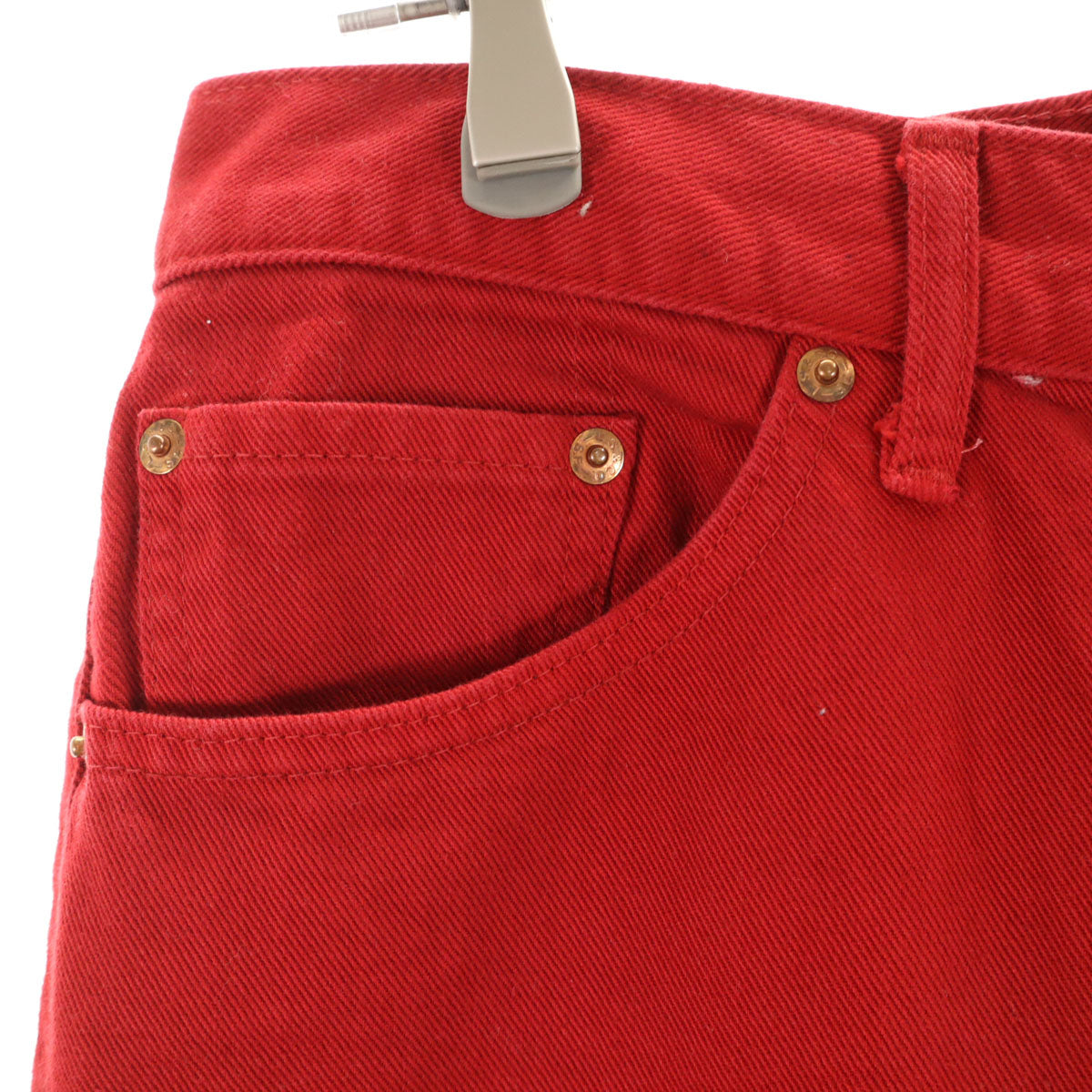 Levi's リーバイス 90s 517 日本製 オールド ブーツカットパンツ W32 レッド メンズ