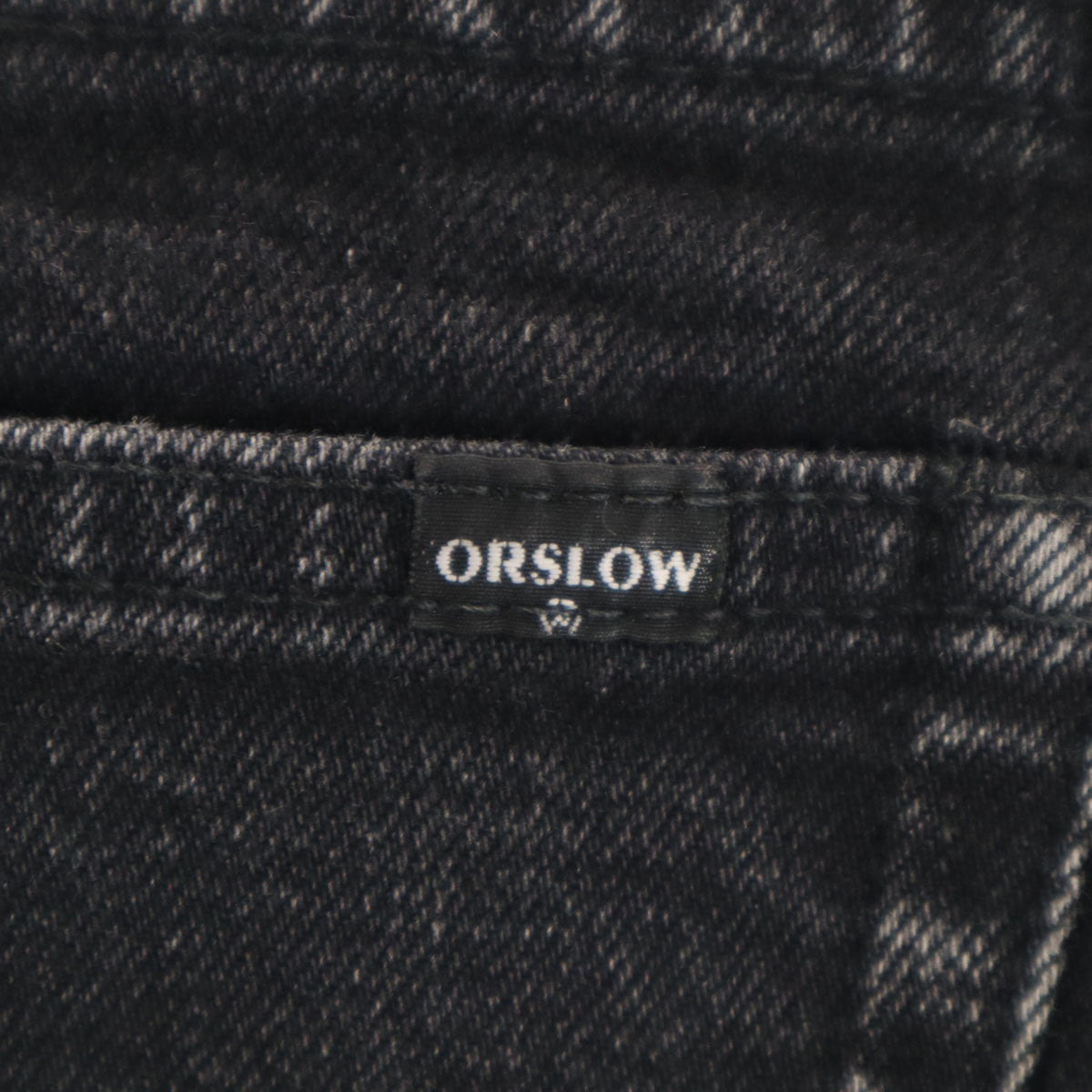 orSlow オアスロウ 307BB 日本製 スキニーデニムパンツ XS ブラック ジーンズ レディース