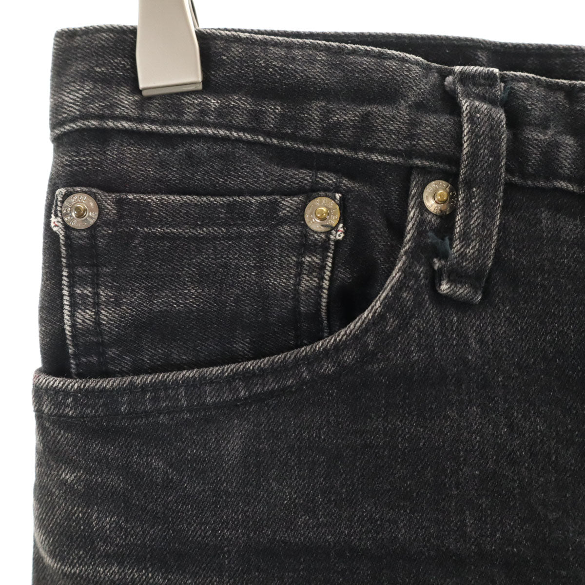 orSlow オアスロウ 307BB 日本製 スキニーデニムパンツ XS ブラック ジーンズ レディース