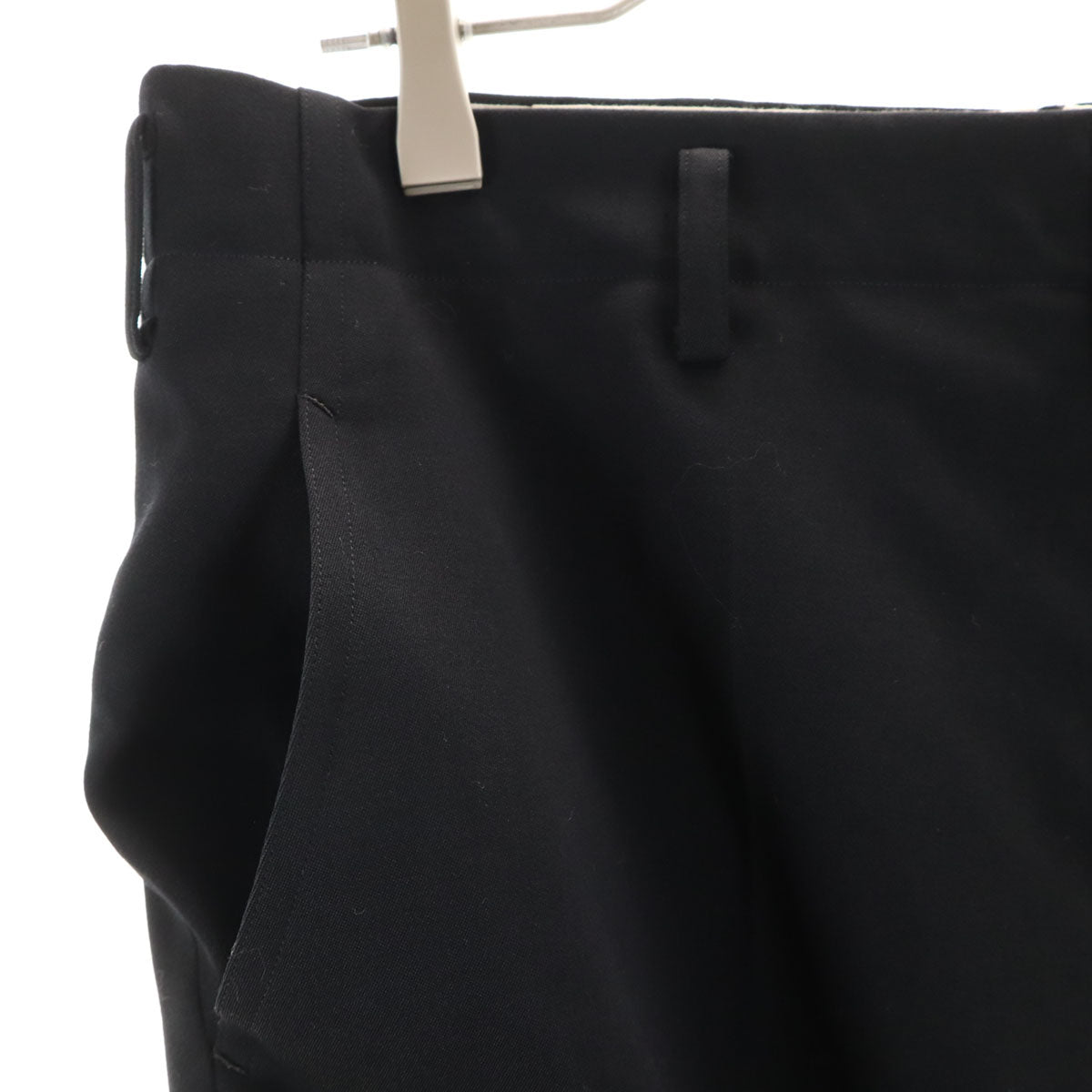 70s 日本製 ヴィンテージ スラックスパンツ ブラック メンズ