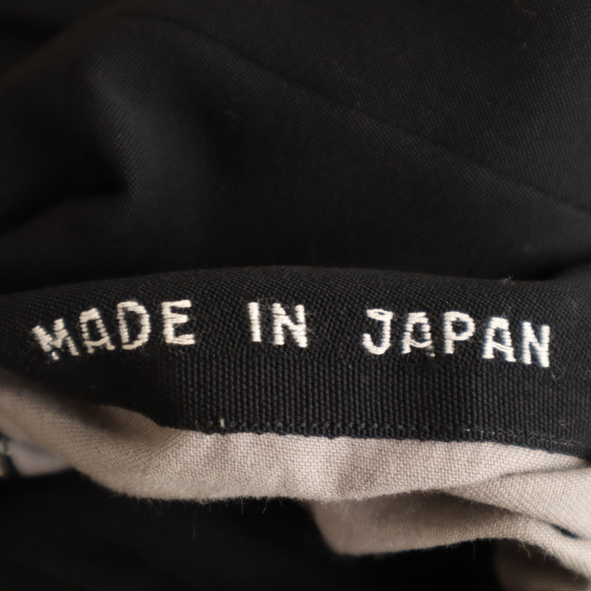 70s 日本製 ヴィンテージ スラックスパンツ ブラック メンズ