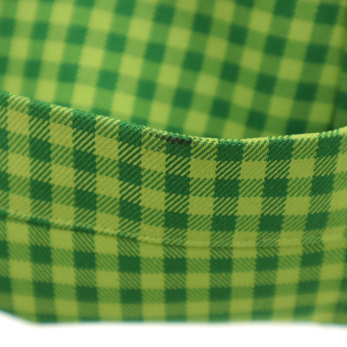 MAISON SPECIAL メゾンスペシャル ギンガムチェック柄 フレアパンツ FREE 黄緑 ベルボトム レディース