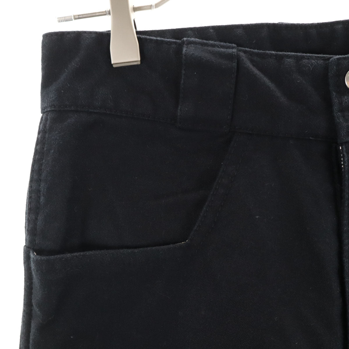 PRIVATE BRAND AG プライベートブランドエージー 日本製 ハイウエスト ワイドパンツ W30 ブラック レディース