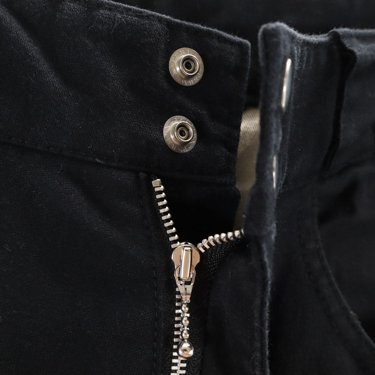 PRIVATE BRAND AG プライベートブランドエージー 日本製 ハイウエスト ワイドパンツ W30 ブラック レディース