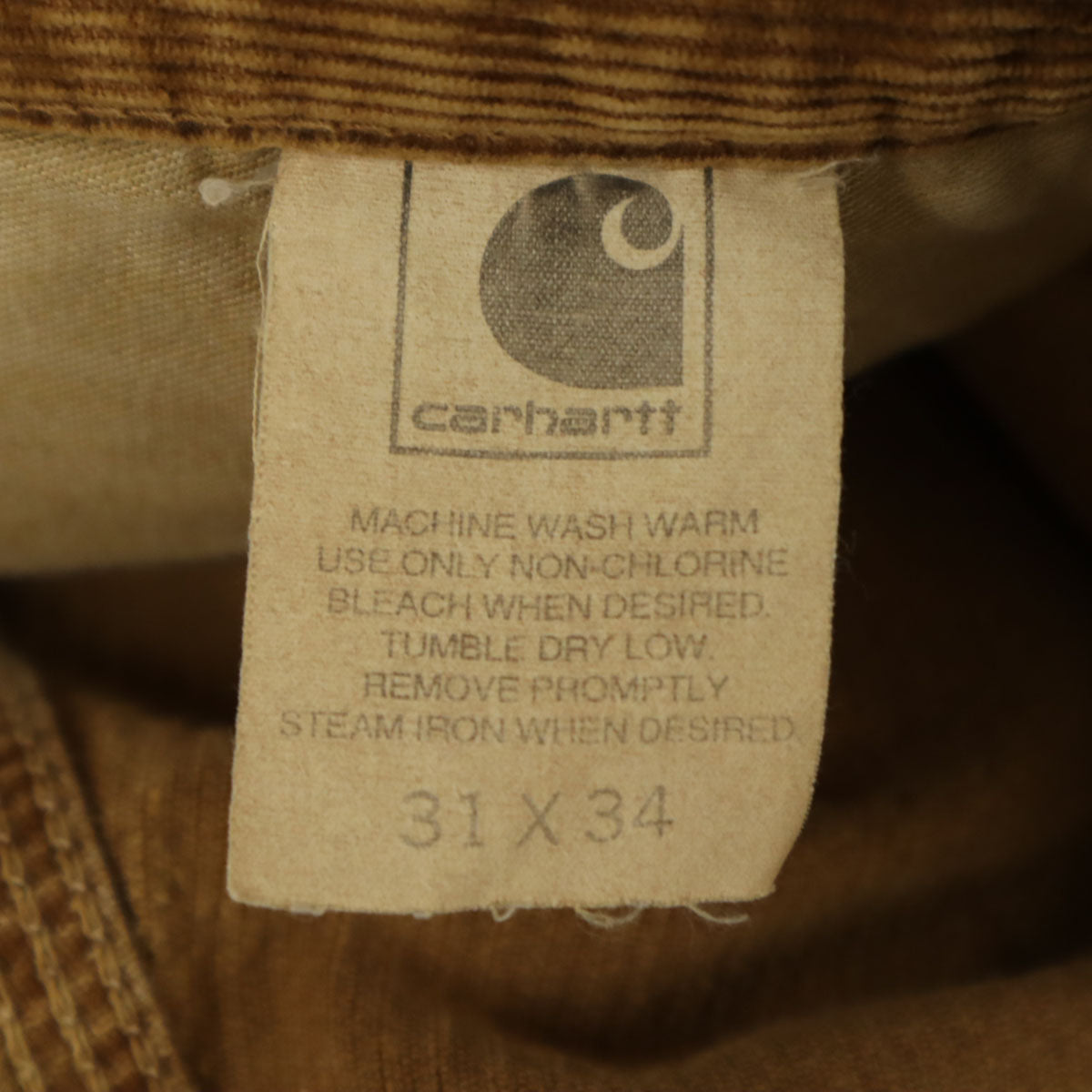 Carhartt カーハート 日本製 コーデュロイパンツ w31 キャメル メンズ