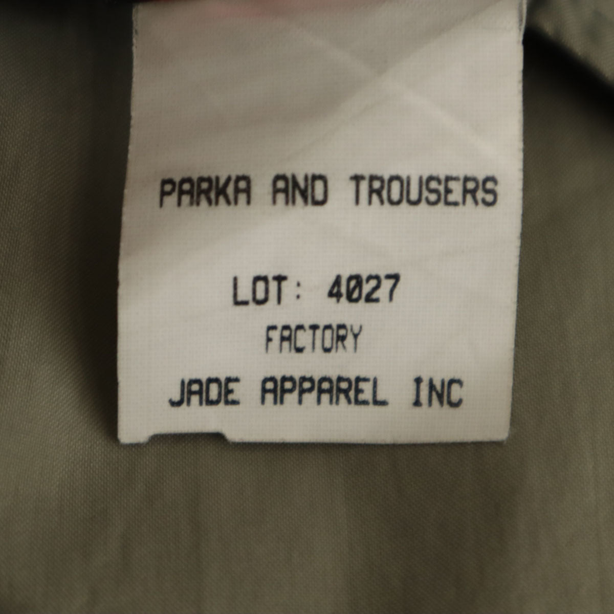 US ARMY アメリカ軍 レベル7 ECWCS GEN3 中綿ロングパンツ L グレー ミリタリー メンズ