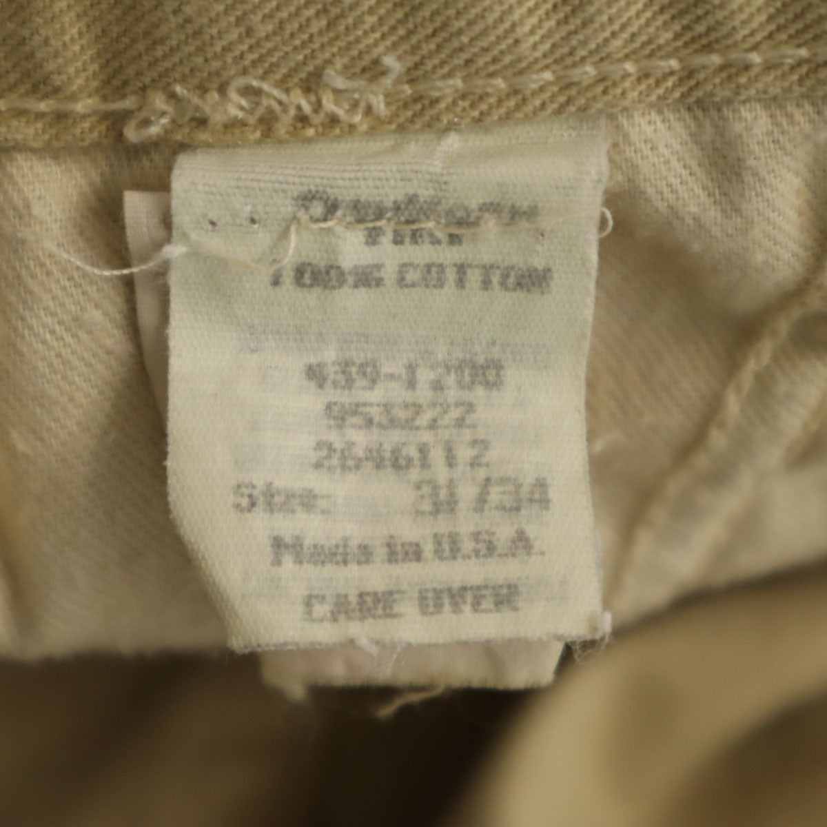 OSHKOSH オシュコシュ 80s USA製 ヴィンテージ ペインターパンツ W31 ベージュ ワーク メンズ