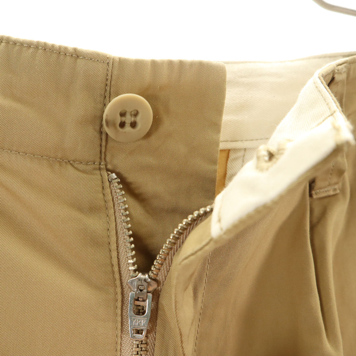 SETT セット 日本製 チノパンツ L ベージュ メンズ