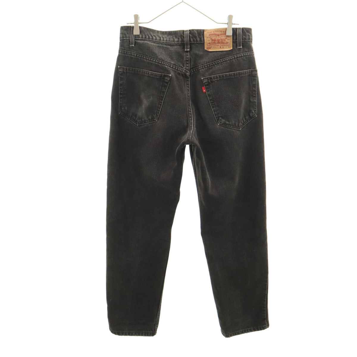 Levi's リーバイス 90s 550 オールド テーパードデニムパンツ W32 ブラック ジーンズ メンズ